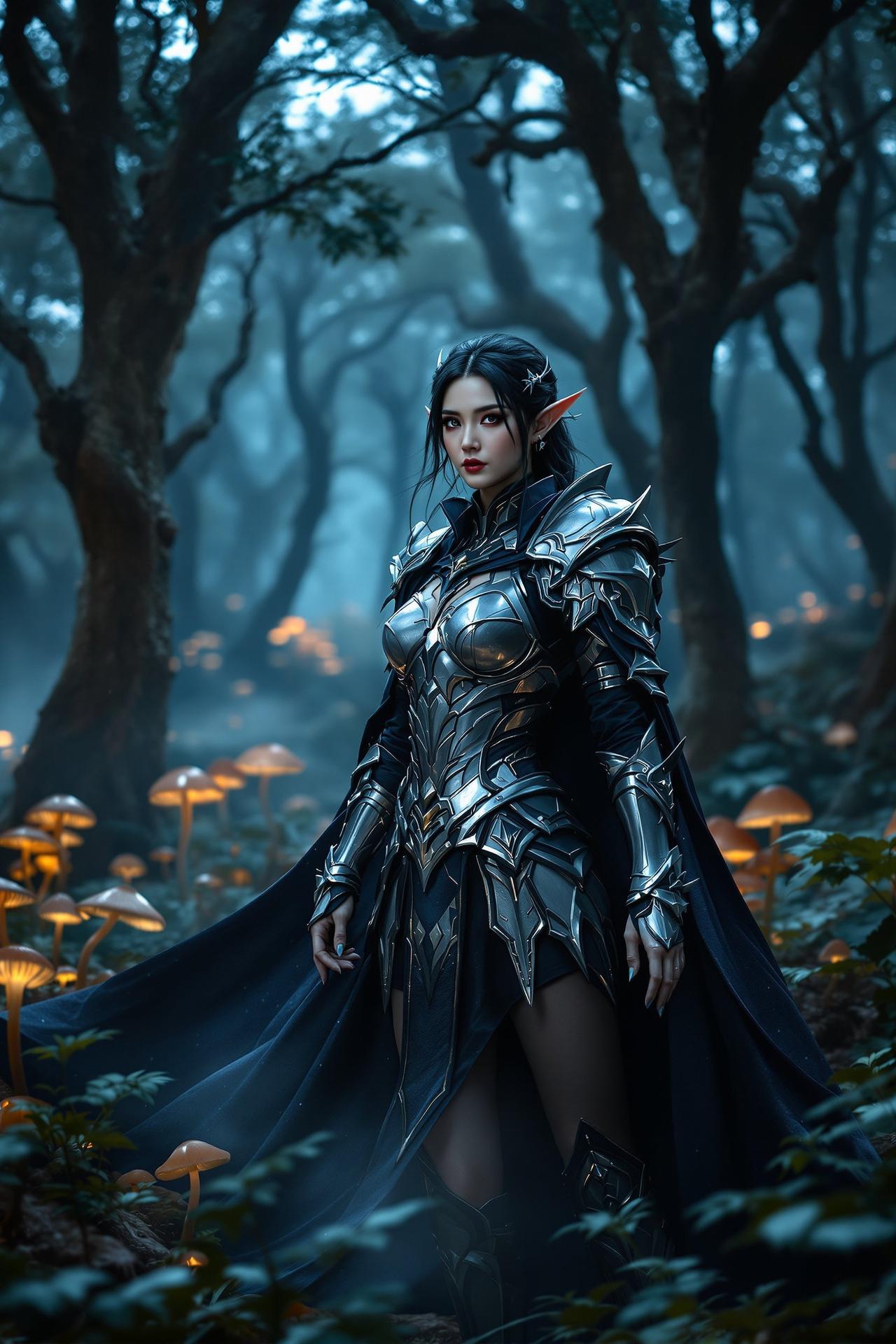 暗夜精灵 - 苏婉清 - 性感美女写真Cosplay作品高清大图