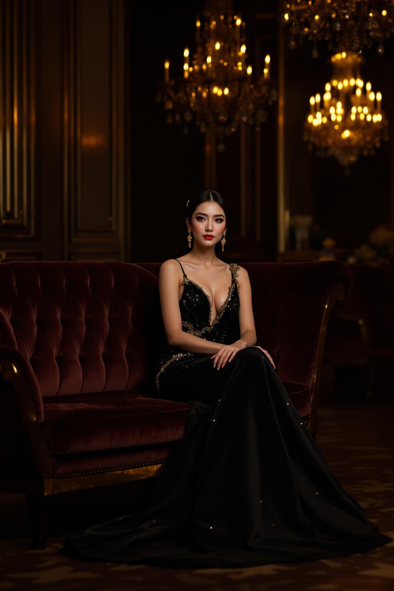 黑金晚宴 - 苏婉清 - 性感美女写真美女写真高清大图